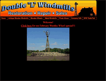 Tablet Screenshot of doublelwindmills.com